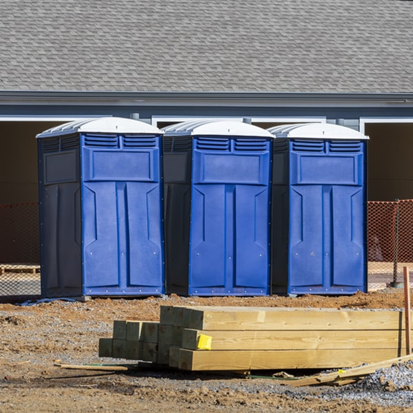 how do i determine the correct number of portable toilets necessary for my event in Grassflat PA